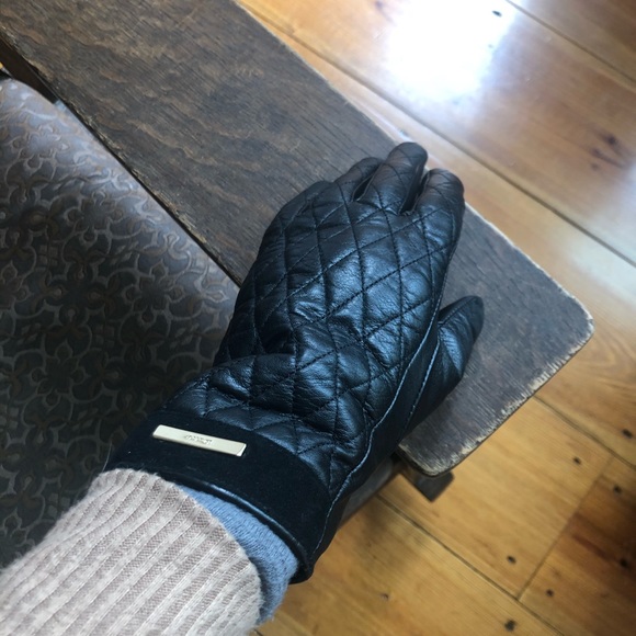 Vintage Accessories - Leather gloves